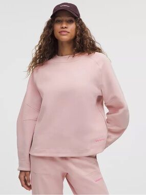 NWT Lululemon Dusty Pink Relaxed Crew Sweatshirt Loungeful Relaxed Crew Top